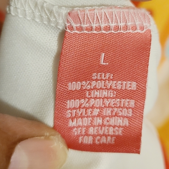 Flying Tomato | Multi-Colored Abstract Printed Maxi Length Skirt (Size Large) - Picture 4 of 11